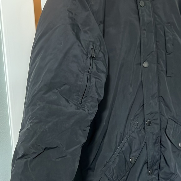 Men’s size small Ben Sherman black winter parka. - Picture 3 of 6